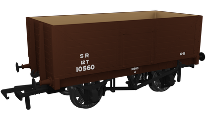 SECR 12T 7 Plank Mineral Wagon (SR Dia.1357) SR (post-1936) No.10560