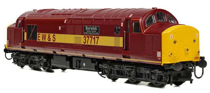 372-113SF Class 37/7 37717 'Berwick Middle School' EWS Diesel Locomotive - DCC SOUND