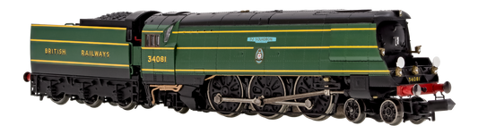 Battle of Britain ‘92 Squadron’ 34081 SR Malachite Green “British Railways” - DCC Sound Fitted