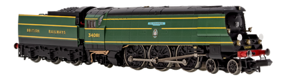 Battle of Britain ‘92 Squadron’ 34081 SR Malachite Green “British Railways” - DCC Fitted