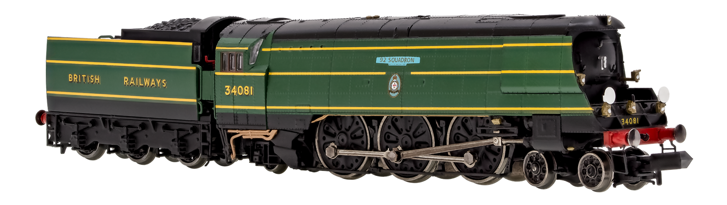 Battle of Britain ‘92 Squadron’ 34081 SR Malachite Green “British Railways”