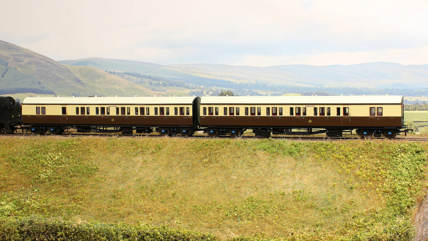 Dia E140 B Set - No.6977 & 6978 'Bodmin Branch No.2' GWR Shirtbutton Livery