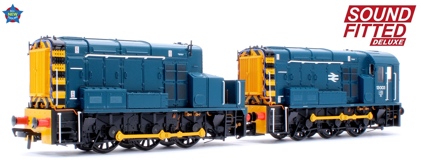 Class 13 13003 BR Blue Diesel Locomotive - DCC Sound Deluxe