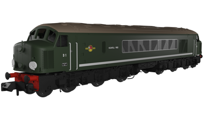 Class 44 D1 "Scafell Pike" Plain BR Green Diesel Locomotive