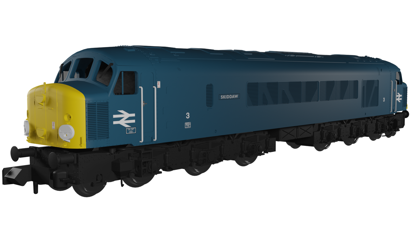 Class 44 No.3 "Skaddaw" BR Blue Diesel Locomotive (DCC Sound)