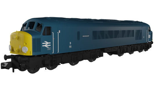 Class 44 No.3 "Skaddaw" BR Blue Diesel Locomotive (DCC Sound)