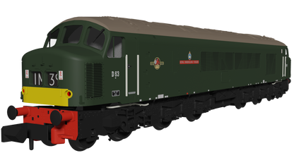 Class 45 D63 "Royal Inniskilling Fusilier" BR Economy Green Diesel Locomotive