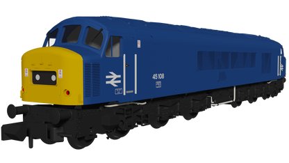 Class 45 45108 BR Blue With Domino Headcodes Diesel Locomotive