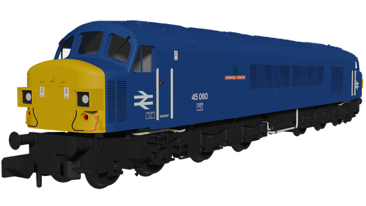 Class 45 45060 "Sherwood Forrester" BR Blue With Domino Headcodes Diesel Locomotive - DCC Sound