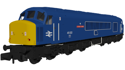 Class 45 45022 "Lytham St Annes" BR Blue BR Blue With Sealed Beam Headlights Diesel Locomotive