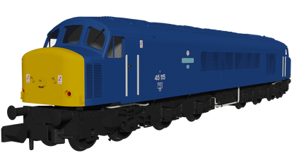 Class 45 45115 "Apollo" BR Blue BR Blue With Sealed Beam & Hight Intensity Headlights Diesel Locomotive