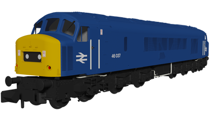 Class 46 46037 BR Blue With Domino Headcodes Diesel Locomotive