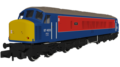 Class 46 97403 Ixion RTC Blue/Red With Sealed Beam Headlights Diesel Locomotive