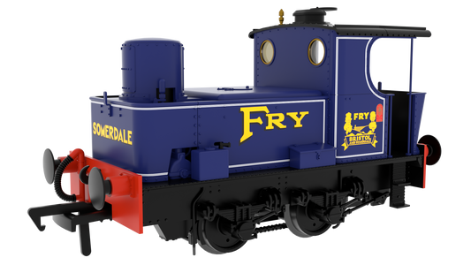 949503 Pre-War Sentinel - JS Fry's Chocolate 'Somerdale' Steam Locomotive - DCC Fitted