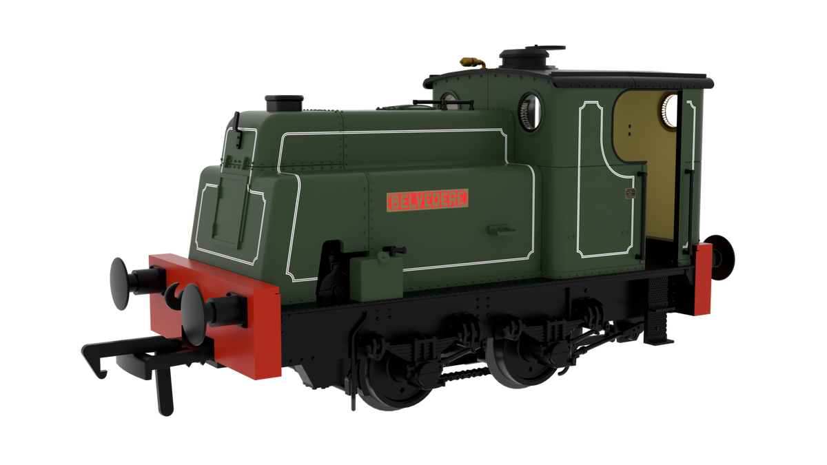 949601 Steamlined Sentinel 0-4-0 - Wm Cory & Sons 'Belvedere' Steam Locomotive - DCC Sound