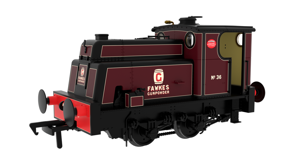 949106 Steamlined Sentinel 0-4-0 - G. Fawkes No.36 Steam Locomotive