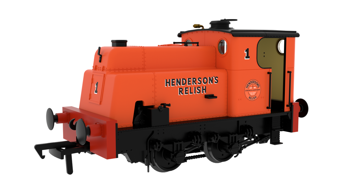 949107 Steamlined Sentinel 0-4-0 - Hendersons Relish No.1 Steam Locomotive