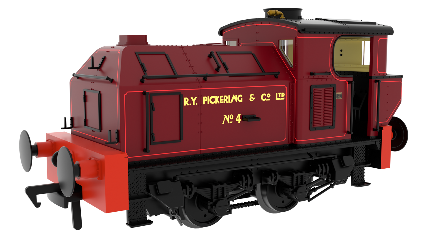 949204 Post-War Sentinel - R. Y. Pickering & Co. No.4 Steam Locomotive