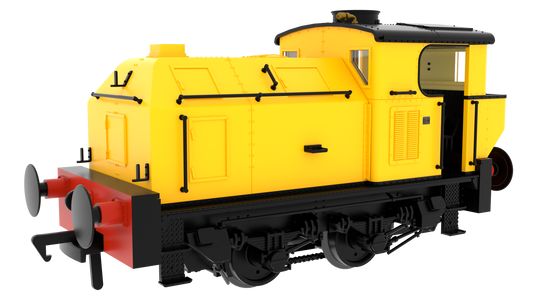 949706 Post-War Sentinel - Plain Yellow Steam Locomotive - DCC SOUND