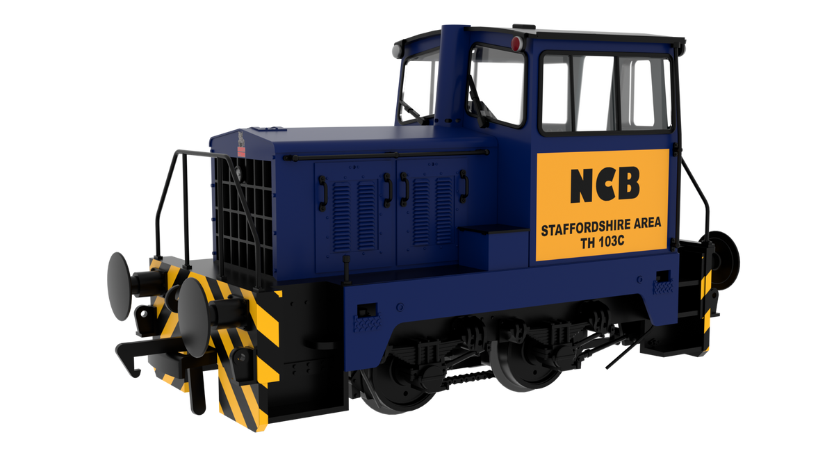 949303 Thomas Hill Sentinel Rebuild - NCB Blue Diesel Locomotive
