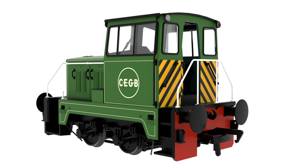 949804 Thomas Hill Sentinel Rebuild - CEGB Green Diesel Locomotive - DCC Sound