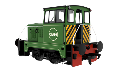 949804 Thomas Hill Sentinel Rebuild - CEGB Green Diesel Locomotive - DCC Sound