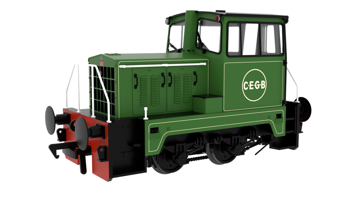 949804 Thomas Hill Sentinel Rebuild - CEGB Green Diesel Locomotive - DCC Sound