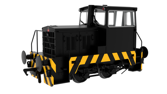 949806 Thomas Hill Sentinel Rebuild - Plain Black - Diesel Locomotive - DCC Sound