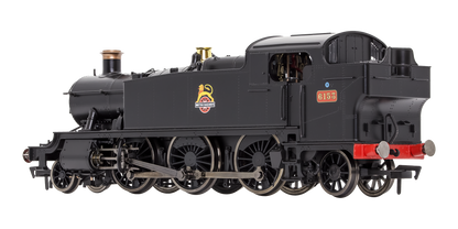 Large Prairie 6153 BR Black Early Crest Steam Locomotive