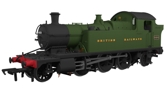 GWR 44XX ‘Small Prairie’ British Railways (serif) Green No.4404 2-6-2T Steam Locomotive