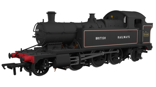 GWR 44XX ‘Small Prairie’ British Railways (sans serif) Lined Black No.4409 2-6-2T Steam Locomotive