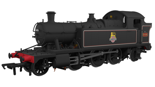 GWR 44XX ‘Small Prairie’ BR Early Crest Lined Black No.4406 2-6-2T Steam Locomotive