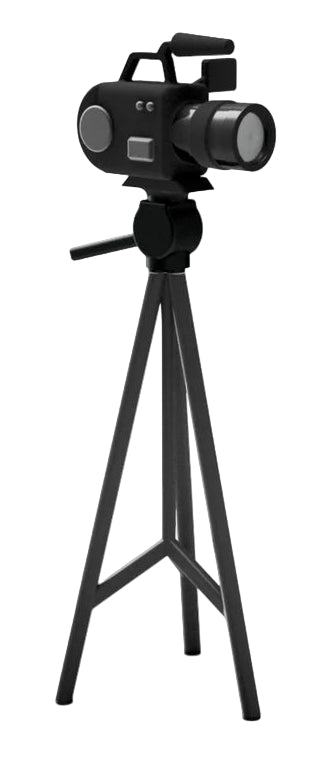 OO Gauge Video Cameras (Pack of 4) - Unpainted