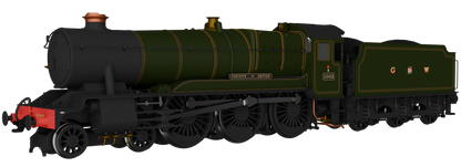 GWR County No.1005 'County of Devon' G W Lined Green Steam Locomotive