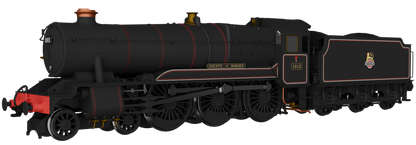 GWR County No.1013 'County of Dorset' BR Lined Black Early Crest Steam Locomotive - DCC Sound