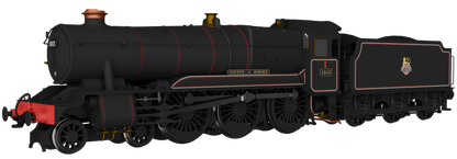 GWR County No.1013 'County of Dorset' BR Lined Black Early Crest Steam Locomotive