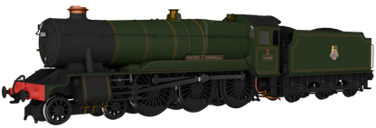 GWR County No.1006 'County of Cornwall' BR Lined Green Early Crest Steam Locomotive
