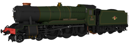 GWR County No.1000 'County of Middlesex' BR Lined Green Late Crest Steam Locomotive - DCC Sound