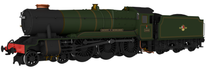 GWR County No.1000 'County of Middlesex' BR Lined Green Late Crest Steam Locomotive