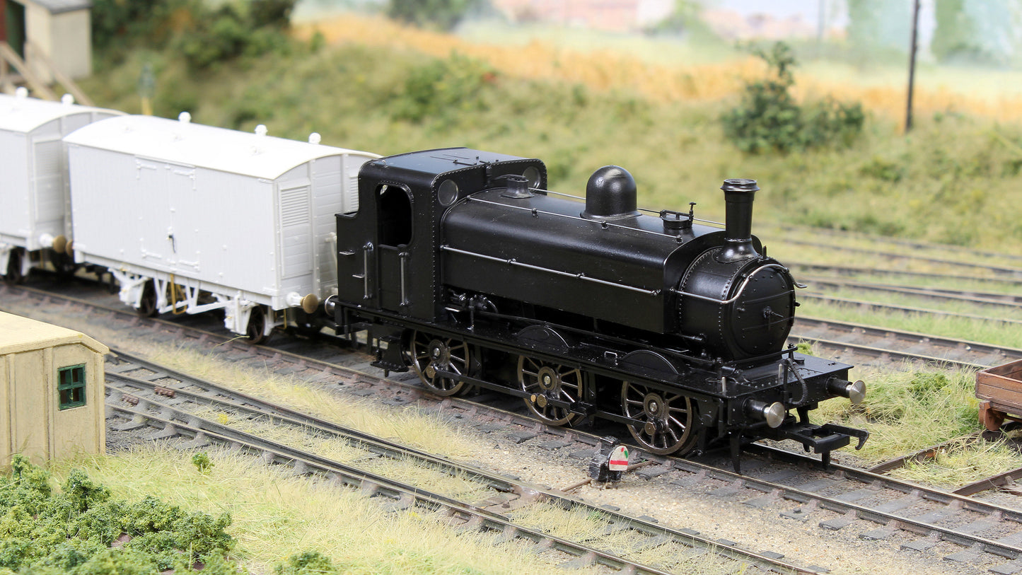 Class J52/2 Doncaster Works Yard Black 0-6-0 Steam Tank Locomotive No.68845