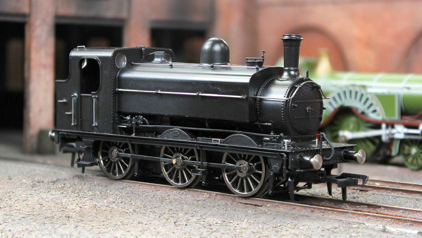 LNER J52/2 No.8832 NE Plain Black Steam Tank Locomotive - DCC Sound