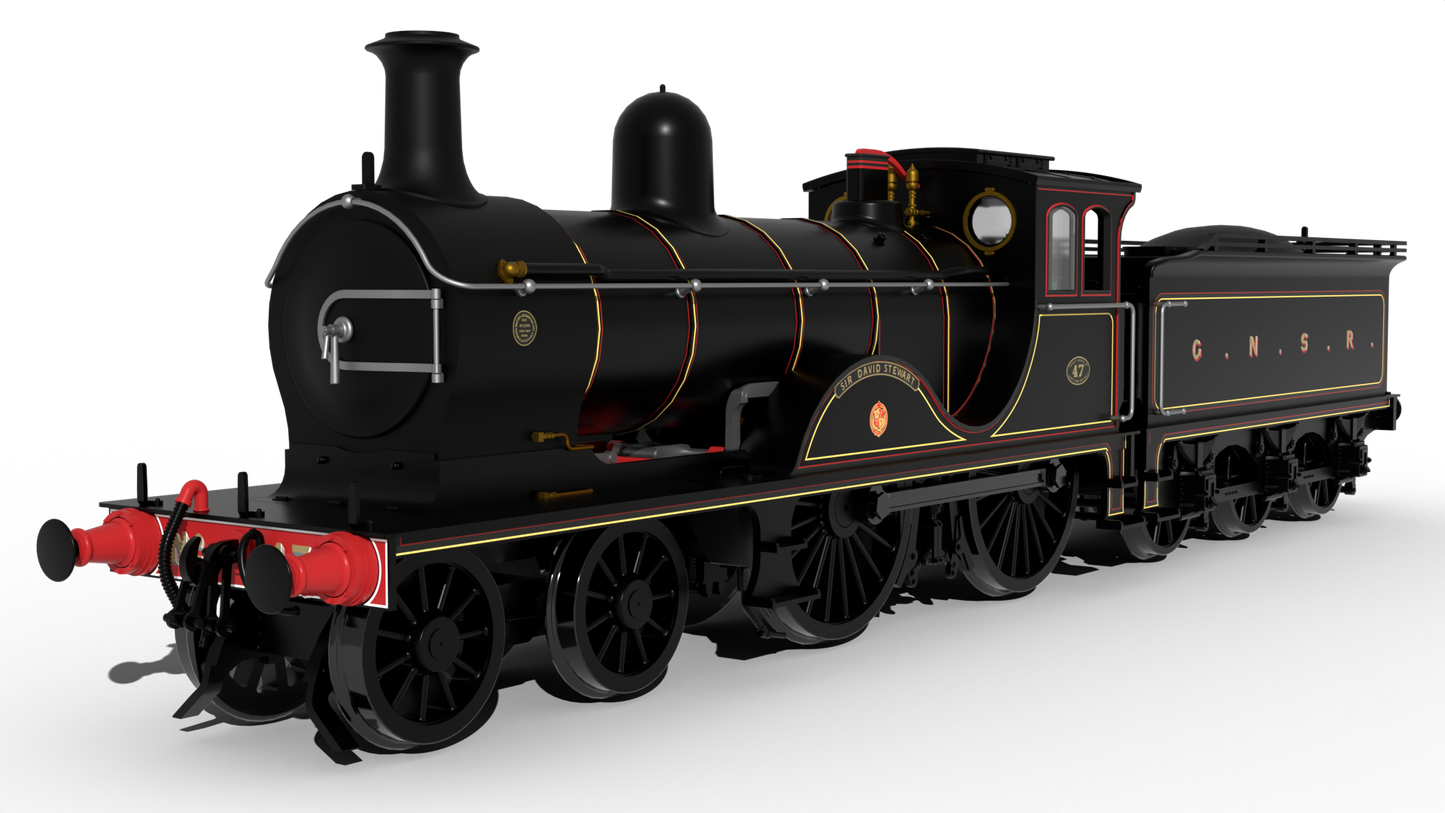 LNER D40 Class 4-4-0 No.47 'Sir David Stewart' - GNoSR Lined Black Steam Locomotive