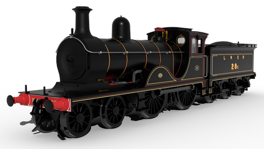 LNER D40 Class 4-4-0 No.28s - LNER Black Steam Locomotive - DCC Sound