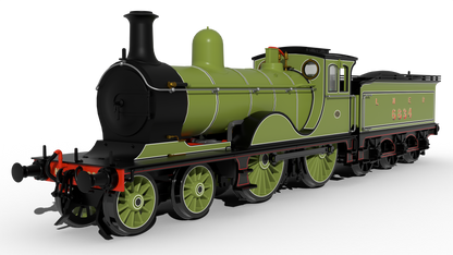 LNER D40 Class 4-4-0 No.6834 - LNER Apple Green Steam Locomotive - DCC Sound