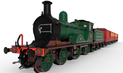 SECR G Class 4-4-0 No.676 - SECR Wainwright Green Steam Locomotive