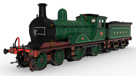 SECR G Class 4-4-0 No.679 - SECR Wainwright Green Steam Locomotive