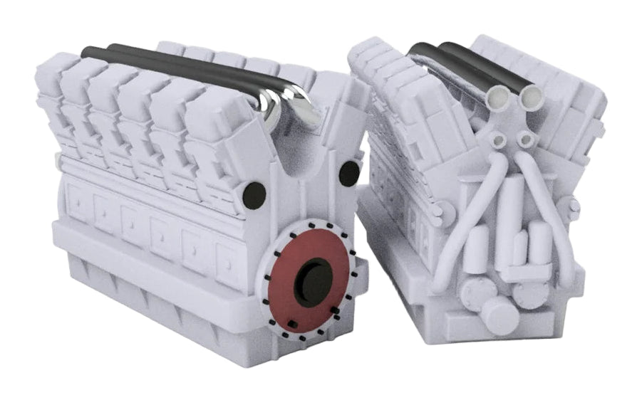 OO Gauge Class 37 Engine (Single Pack) - Unpainted