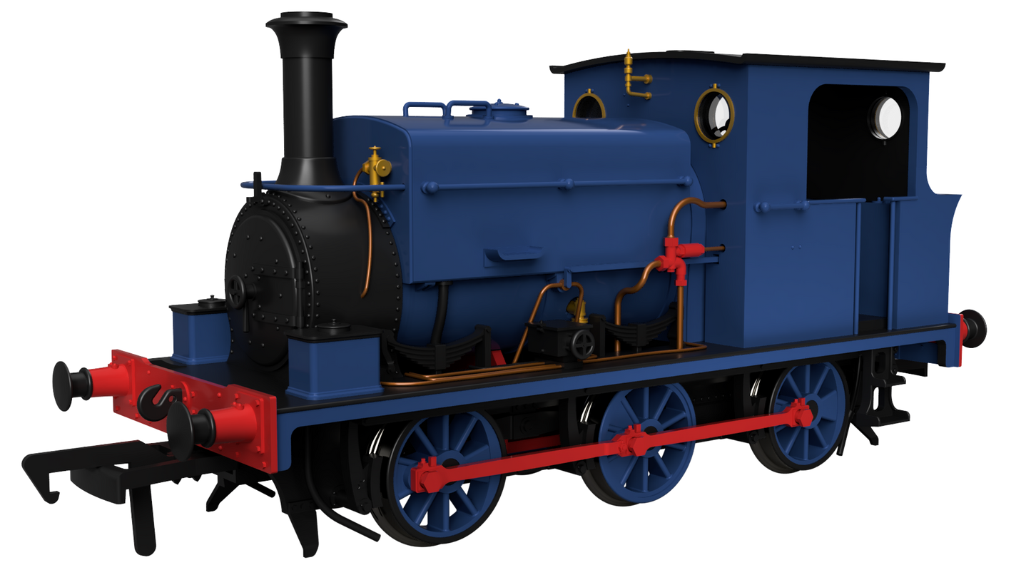 Rapido Trains UK Manning Wardle L Class 'Matthew Murray' in Lined Blue ...