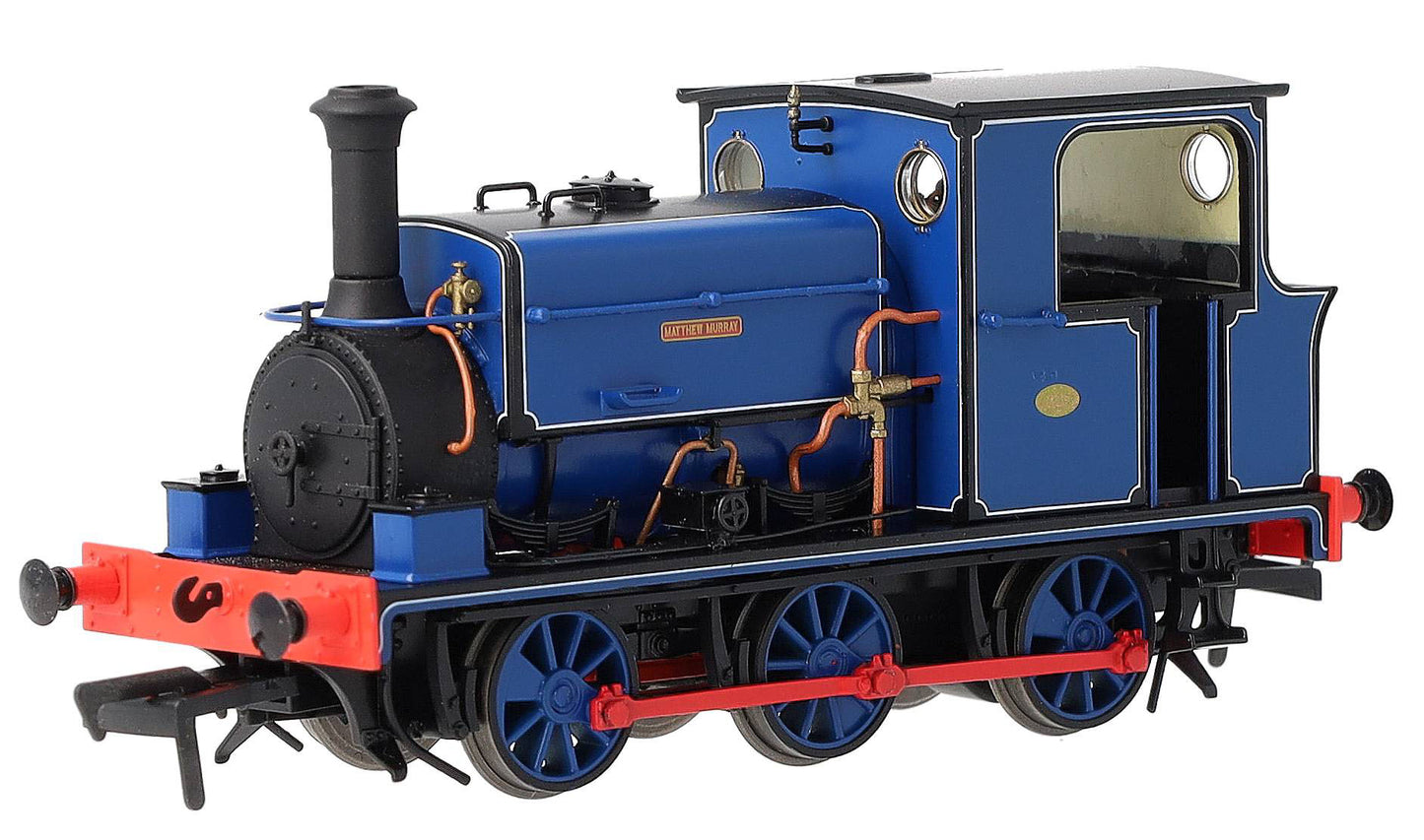 960001 Manning Wardle L Class 'Matthew Murray' in Lined Blue 0-6-0ST Steam Tank Locomotive