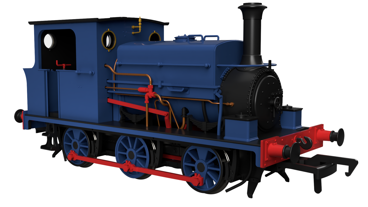 Manning Wardle L Class 'Matthew Murray' in Lined Blue 0-6-0ST Steam Tank Locomotive